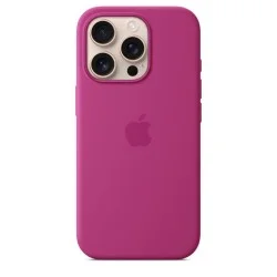 Cover Iphone 16 Pro Silicone Case With Magsafe Apple - Fuchsia
